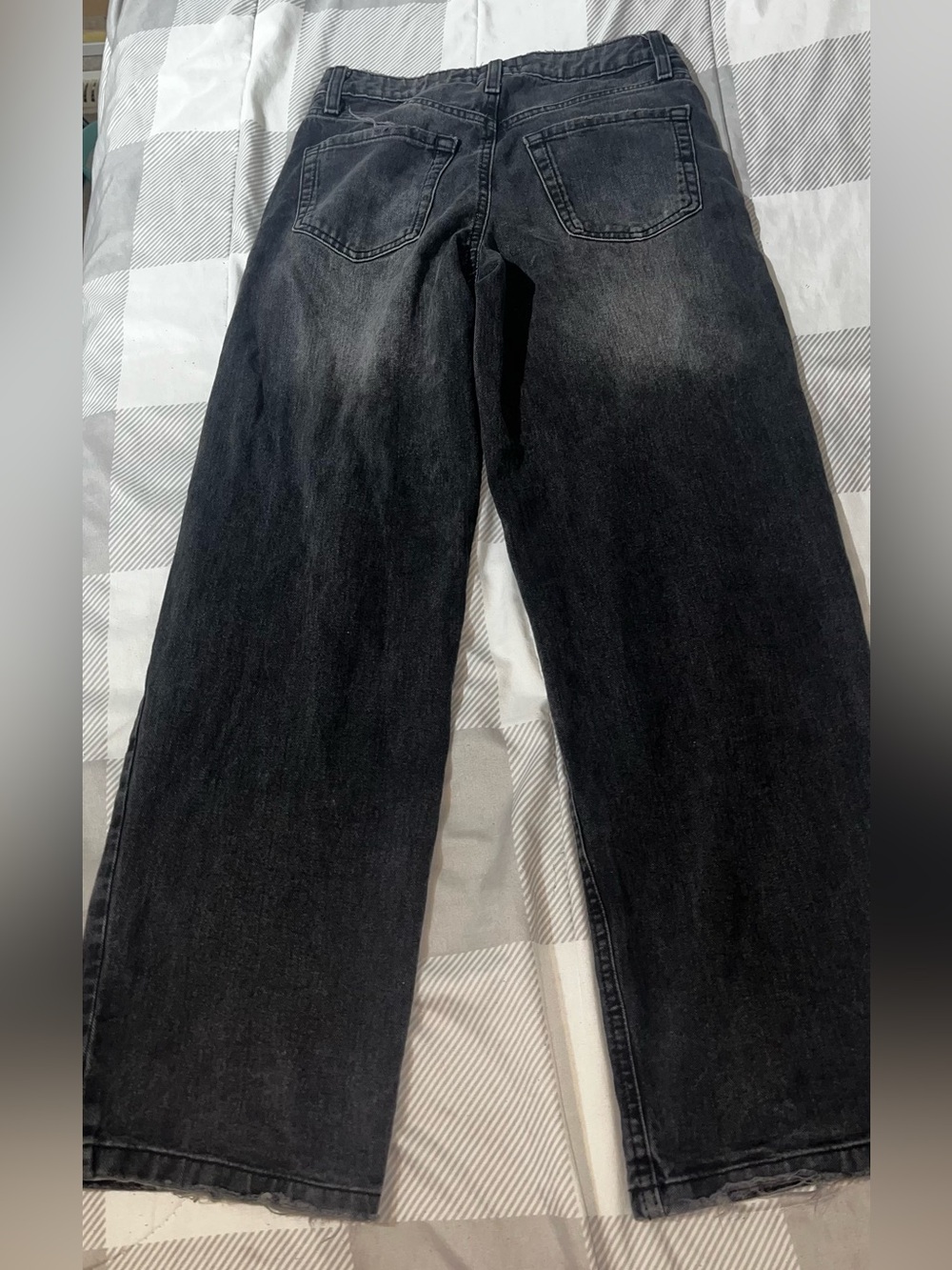 black womans baggy pants